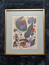 Joan Miró - “La Composition Joyeuse” Original Colour Lithograph