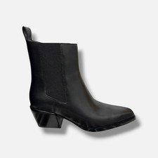 rag  bone Women's Black Leather Joni Chelsea Boots Shoes Size EU:38 US:8