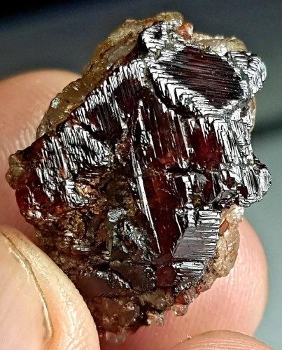10,2 g natürlicher geätzter Granat aus dem nördlichen Gebiet Pakistans - Bild 3 von 4