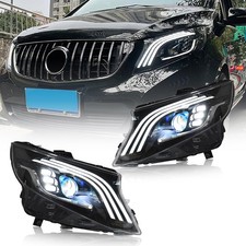 LED Scheinwerfer Fit 2016-22 Mercedes Benz Metris Vito W447 Tagfahrlicht Blinker
