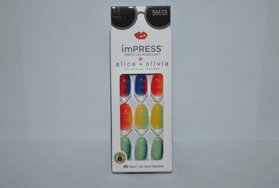 KISS imPRESS Alice + Olivia Press-On Manicure Nails - You Choose (Pack of 1)
