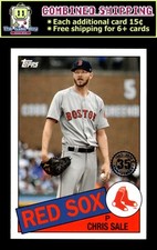 2020 Topps 1985 Topps 35th Anniversary (Series One) #85-15 Chris Sale - Red Sox