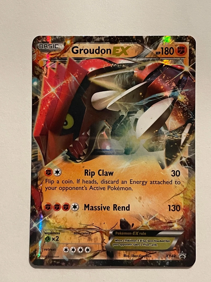 Groudon Ex XY42 XY for sale | eBay
