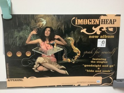 Imogen Heap Speak For Yourself 11x17 Promo Poster READ