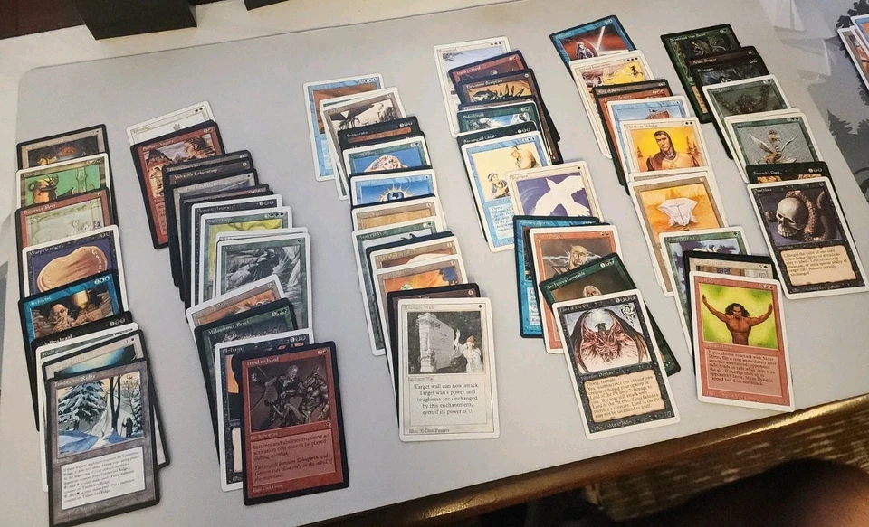 Lote de 100 juegos de colección aleatorios MTG A GRANEL RAROS, revisados - Exodus, reproducidos HP-MP Foto 3 de 4
