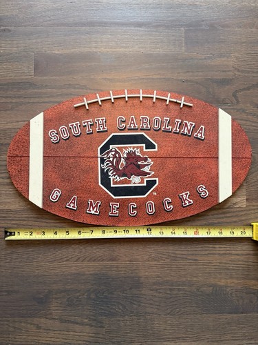 South Carolina Gamecocks Wood Wall Dorm Man Cave Sign 21x11.5
