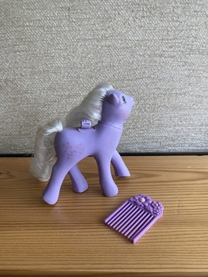 Vintage My Little Pony G1 Flutterpony Vergissmeinnicht c/w Kamm