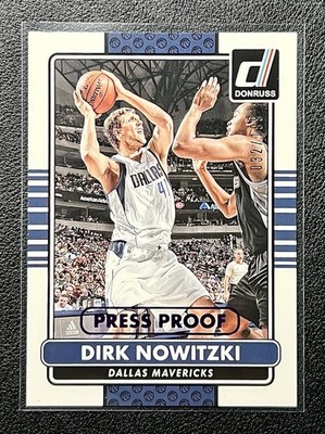 DIRK NOWITZKI - 2014-15 Panini Donruss Press Proof Purple  #7 HOF /199
