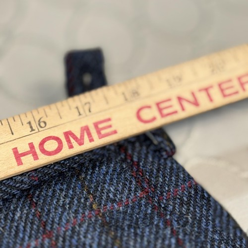Peter Christian Harris Tweed Hose Herren 38x29 Wolle Windowpane gefüttert Schottland - Bild 7 von 10