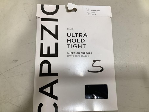 Capezio Ultra Hold Tight Matte Semi-Opaque Tights Black Size Small