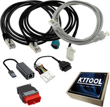 6 Pcs Diagnostic Cables Set for Tesla Model S 3 X Y, USB OBD2 Diagnostic Tools A
