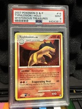2007 POKEMON D&P MYSTERIOUS TREASURES #16 TYPHLOSION-HOLO - PSA 9, 121 POP on eBay
