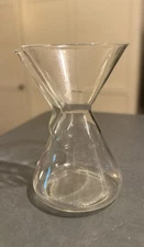 Vintage Chemex  Pyrex 9.5” Glass Coffee Maker 