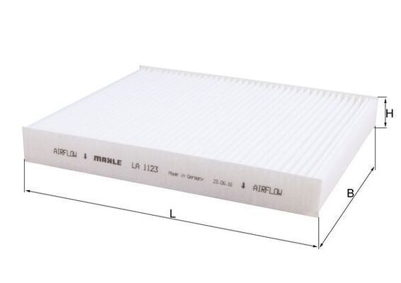 Mahle Pollen / Cabin Filter LA1123 1808524A 13356914 13356916 13508023 23456097 - Image 35