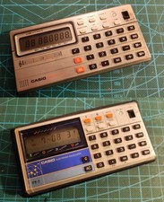 Calcolatrice Orologio Sveglia vintage Casio FT-7 e Melody 80