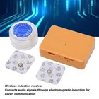 Spy Earpiece GSM SIM BOX Transmitter Wireless Micro In-ear Spy Earpiece Set
