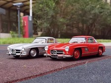 MINICHAMPS 1/18 Benz 300SL W198 1954 Gull wing gate Diecast Model Cars Toys Gift