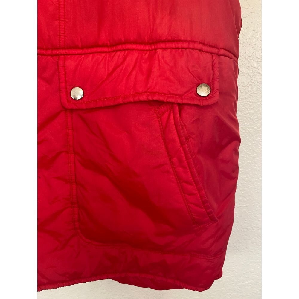 Alpine Ski Red Men's Vest Size XL