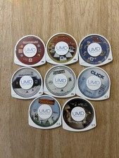 Sony PSP PlayStation Portable UMD Lot of 8 Games  Movies Untested READ DESCRIP