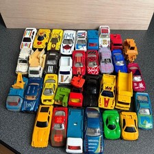 43 Assorted Mini Cars Lot - Multi-Color Toy Vehicles Collection