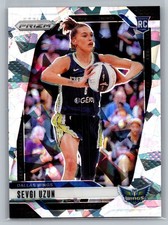 2024 Panini Prizm WNBA #92 Sevgi Uzun Ice Prizm
