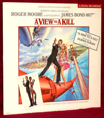 OST LP SEALED JAMES BOND 007 A VIEW TO A KILL JOHN BARRY DURAN DURAN CAPITOL