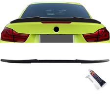 Heckspoiler Ducktail Schwarz Glanz passend f�r 4er BMW F33 Cabrio 13-21