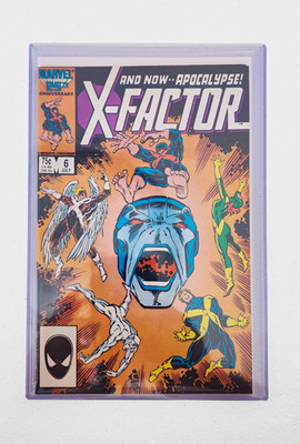 Marvel Comics X-Factor #6 (1986) Apocalypse Copper Age Color Single Issue