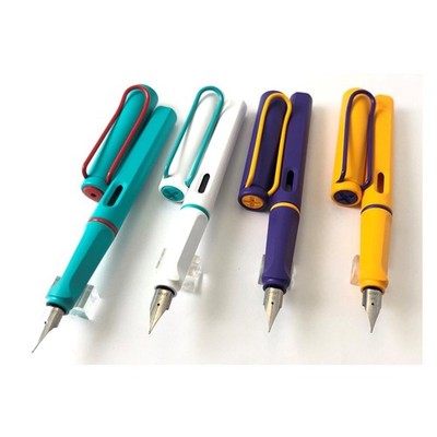 LAMY Safari Fountain Pen Aquamarine Red Clip M Medium Limited