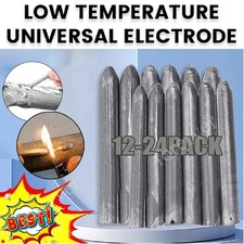 12-24 PACK Low Temperature Universal Welding Rod Sticks Metal Easy Melt New US