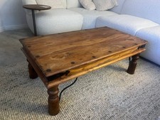 Jali Sheesham Wood Coffee Table