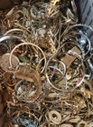 4 Pounds Jewelry Costume Vintage Mix LBS  necklaces bracelets pins rings etc lbs