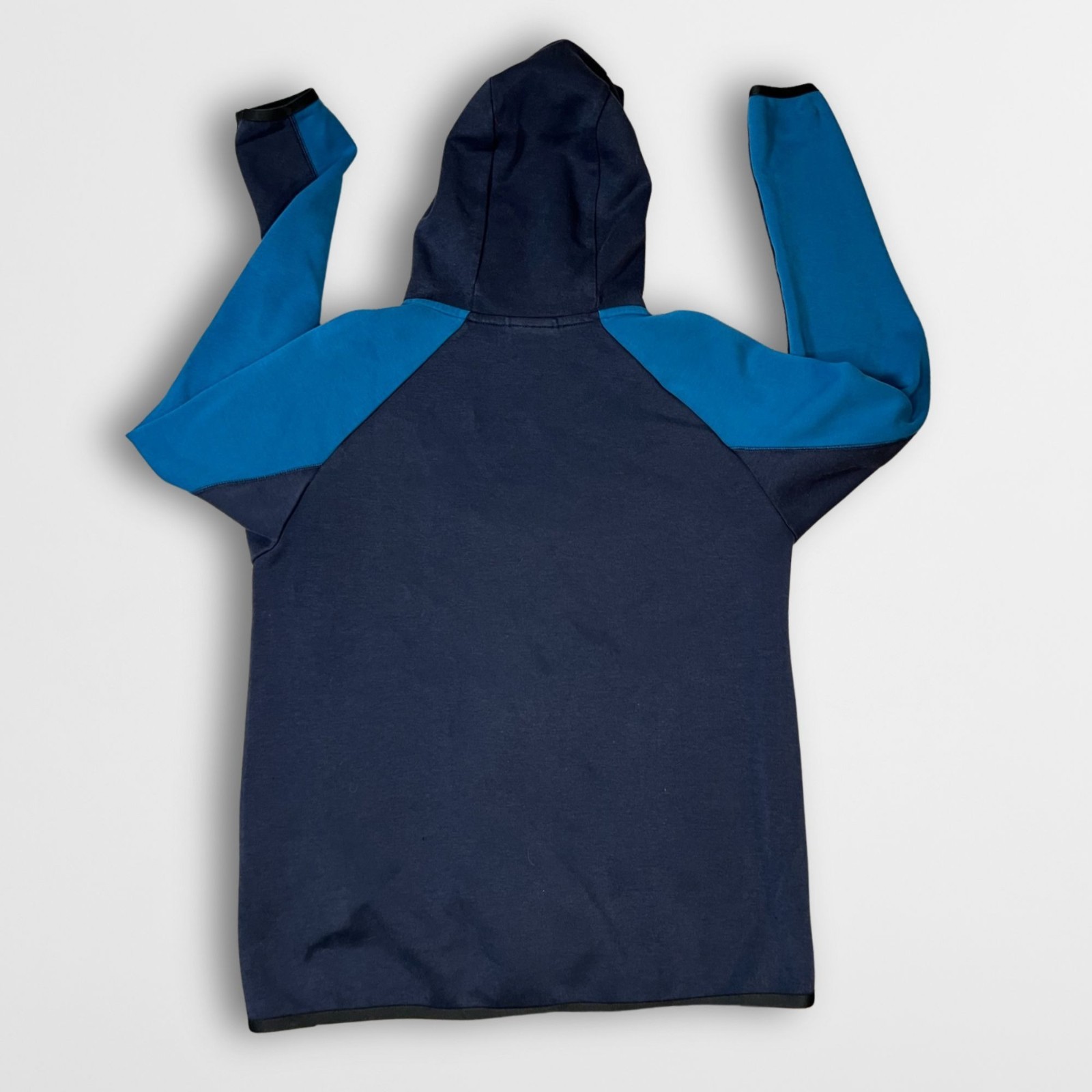 Nike Tech Fleece Atletico Madrid Hoodie Small Blue/Yellow image 3