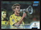 2021 Topps Stadium Club Chrome UEFA Champions League Soccer Blue Prism Charles De Ketelaere #90