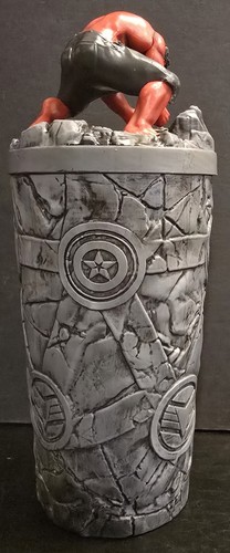 Captain America: Brave New World 2025 Movie Theater Totem Cup - Red Hulk Topper - Bild 3 von 7
