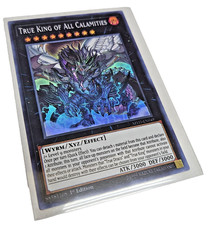 Yugioh True King of All Calamities MYFI-EN049 Super Rare 1st Ed