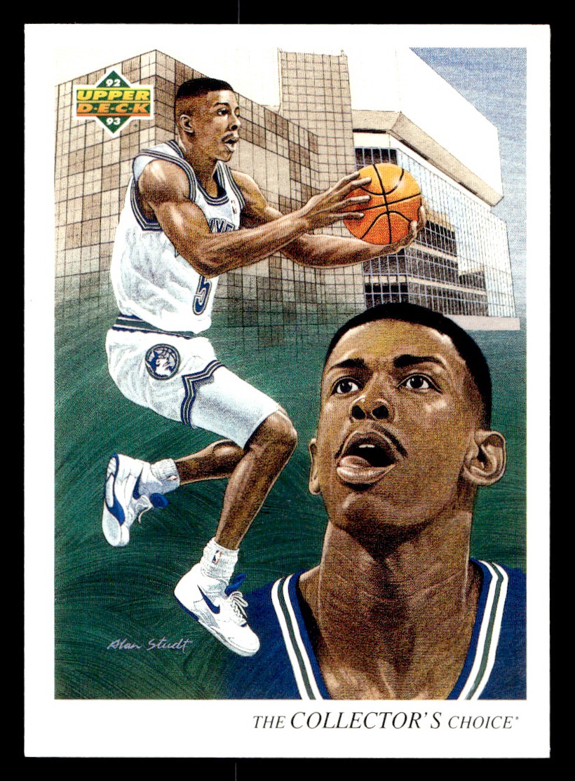 1992-93 Upper Deck - Doug West Basketball card #59 Minnesota Timberwolves Raw