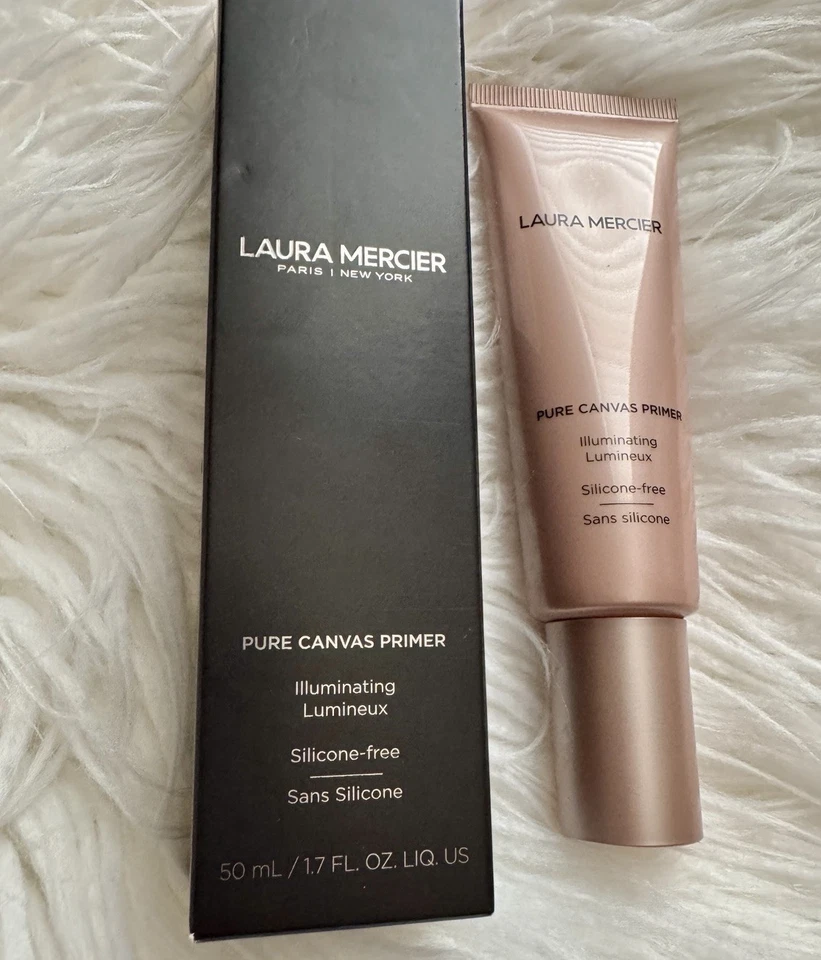Laura Mercier ILLUMINATING Pure Canvas Primer 1.7 oz. Full Size NIB! - Image 2 of 4