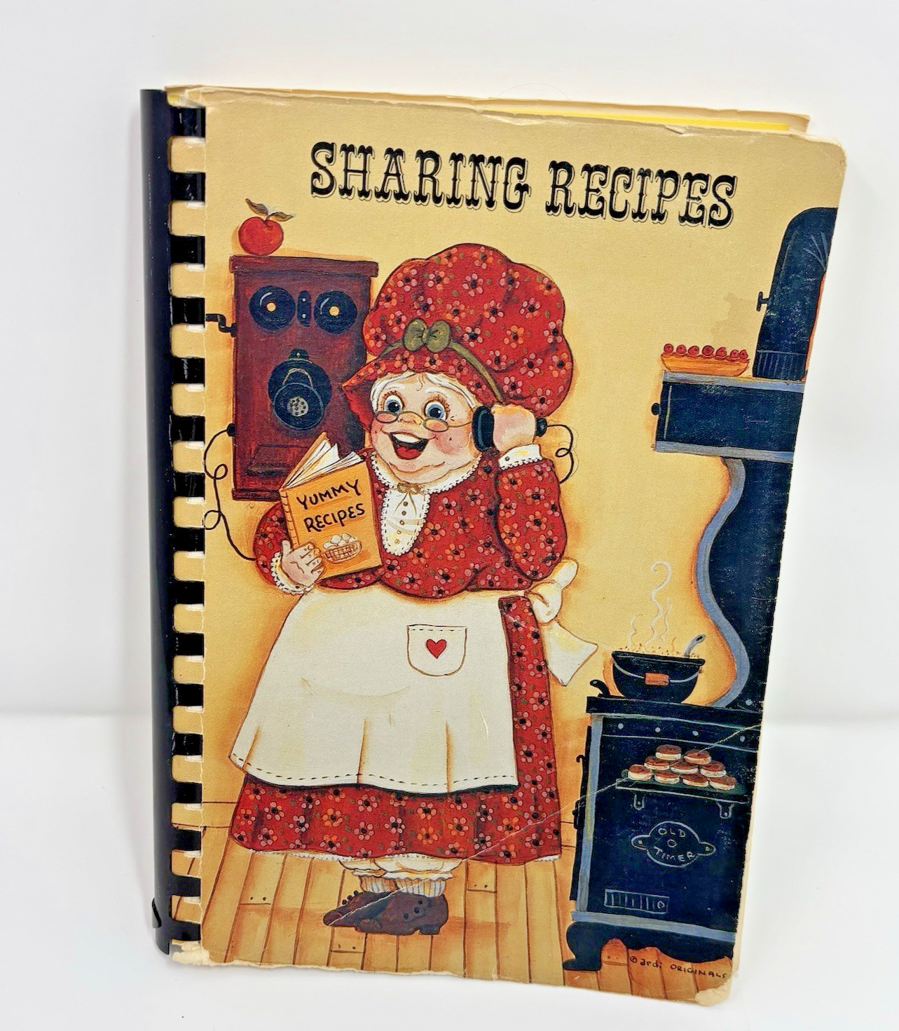 Sharing Recipes Spiral Cookbook Vintage Recipes Baking 1968-1987