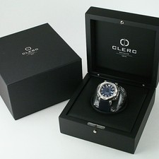 Clerc Hydroscaph H1 H1143 Navy Dial Automatic...
