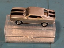 Model Motoring Silver CHEVELLE Black Stripe HO SLOT CAR AURORA TJET WORKS