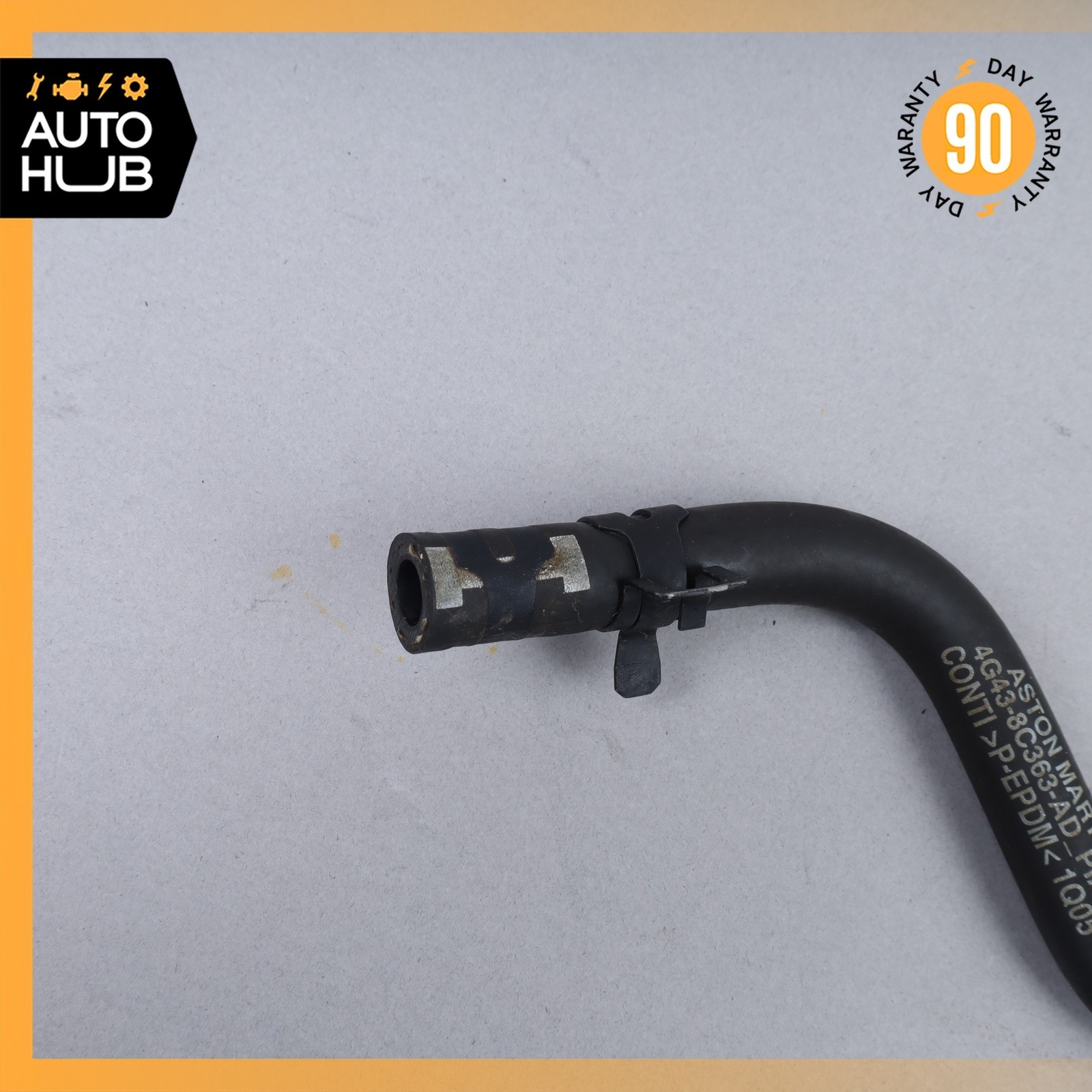 Aston Martin DB9 Engine Motor Reservoir Tank Coolant Pipe Hose OEM