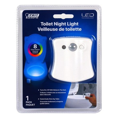 Feit Electric 2'' x 2'' inch Color Select Motion LED Toilet Night Light