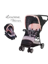 Disney Baby Disney Simple Fold LX Travel System Minnie Varsity Color Stroller