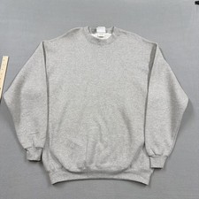 Vintage Lee Sweatshirt Mens Large Gray Fleece...