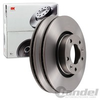 2X NK Bremsscheiben 276Mm BelÜFtet Vorne Passend FÜR CitroËN XM Peugeot 605 |