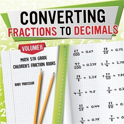 #ad Converting Fractions to Decimals Volume II Math 5th Grade Children#x27;s Fraction $17.19