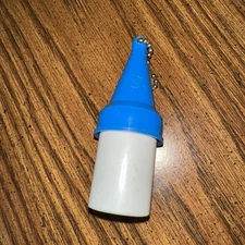 NOS Vintage Scubapro Keychain Float Small Item Container