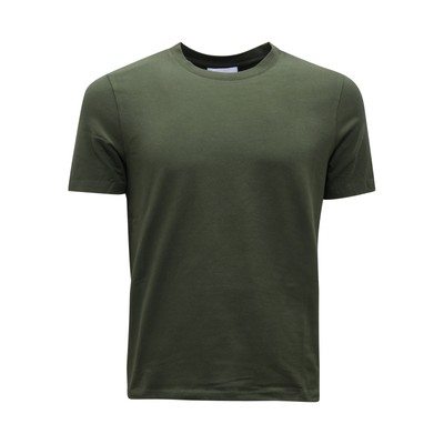 I4854 MENS ALPHA STUDIO MAN JERSEY T-SHIRT GREEN