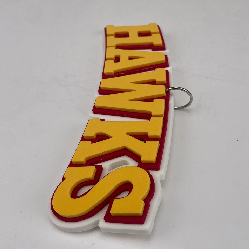 New NBA ATLANTA HAWKS Gameday  BIG Fan Chain ORANGE Fanchain - Image 2 of 3